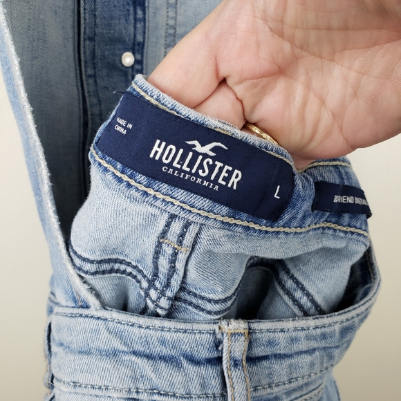 Hollister Shorts Boyfriend Overalls - Picture 5 of 5